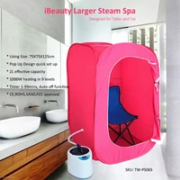 2l new portable steam spa steam sauna house full body sweat sauna box with timer and temperature adjustable 1000w