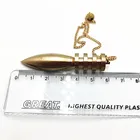 Подвеска-Маятник из чистой латуни, с металлическими конусами