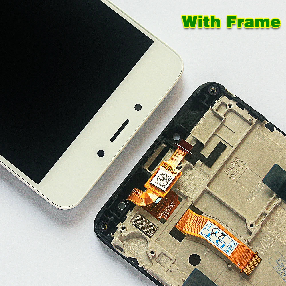 100% протестированный 3 5-дюймовый ЖК-дисплей для Meizu M5C Meilan 5C Φ 5 0*1280 рамка с