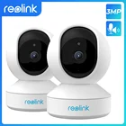Reolink домашняя камера безопасности 3MP 2,4G Hz WiFi панорамированиенаклон 2-полосный аудио слот для sd-карты домашняя ip-камера E1