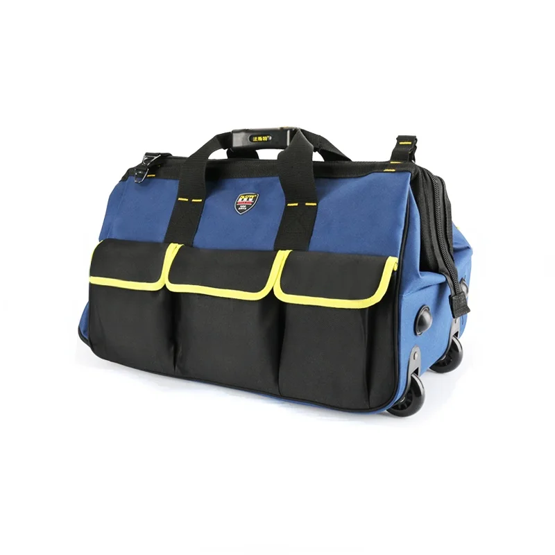 

Большая сумка для инструментов для ремонта, холщовая износостойкая сумка для инструментов для электриков, сумка для инструментов EB5GJB