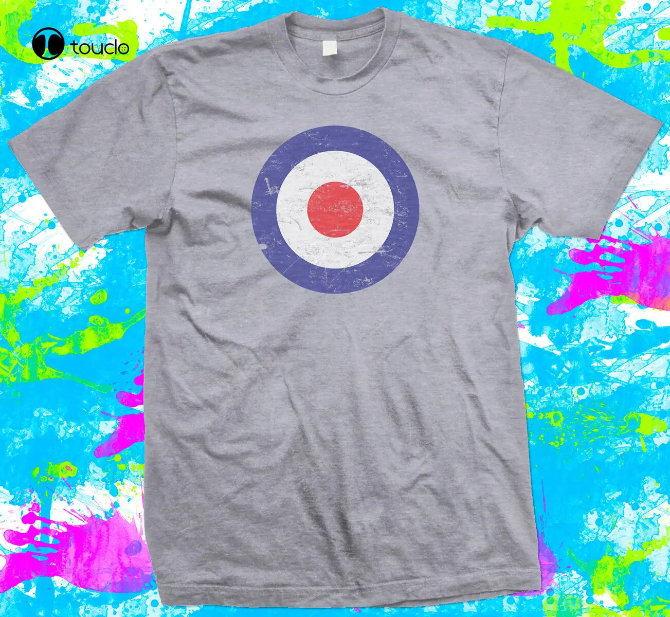 

Retro Mod Raf Target Mens- T Shirt - 3 Colour Options - Small To 3Xl Custom Aldult Teen Unisex Digital Printing Xs-5Xl