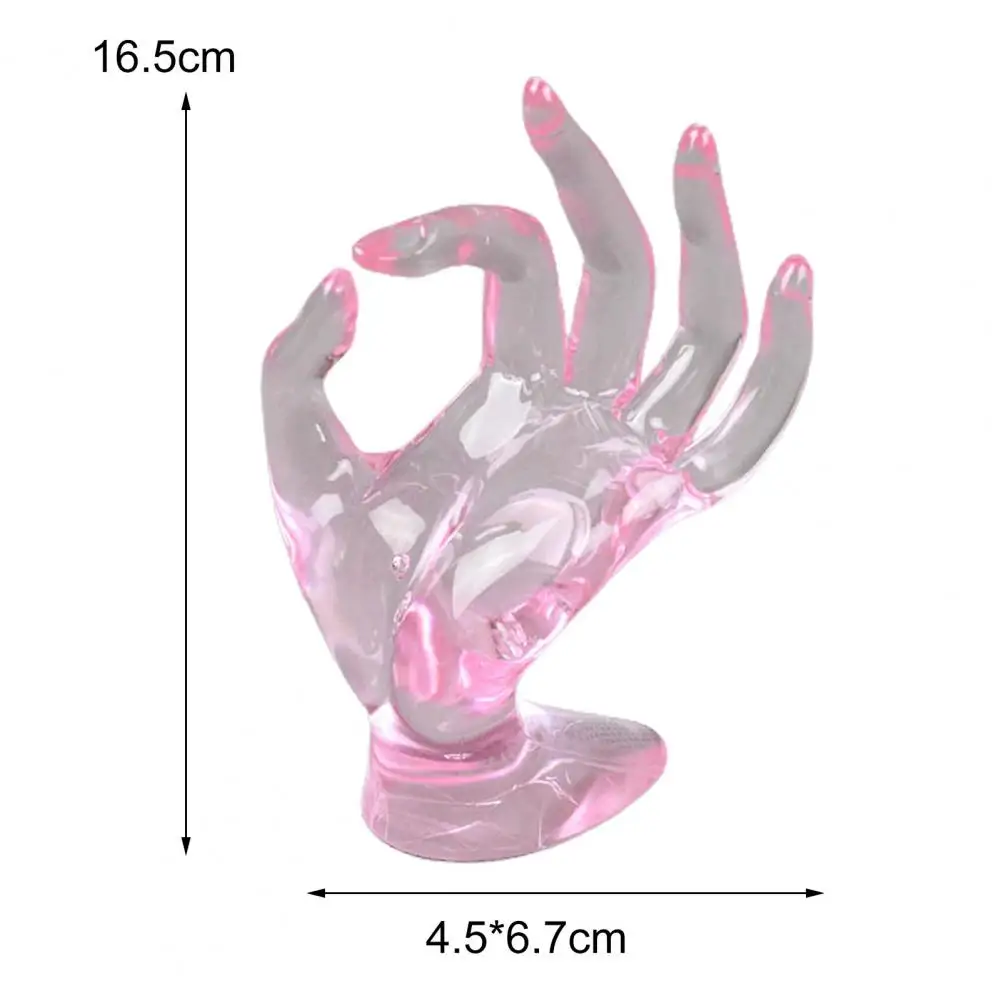 Держатель для колец демонстрационная стойка в форме руки подставка ювелирных