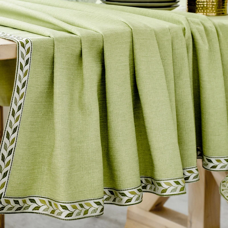 Водонепроницаемая скатерть маслостойкая Скатерть однотонная прямоугольная