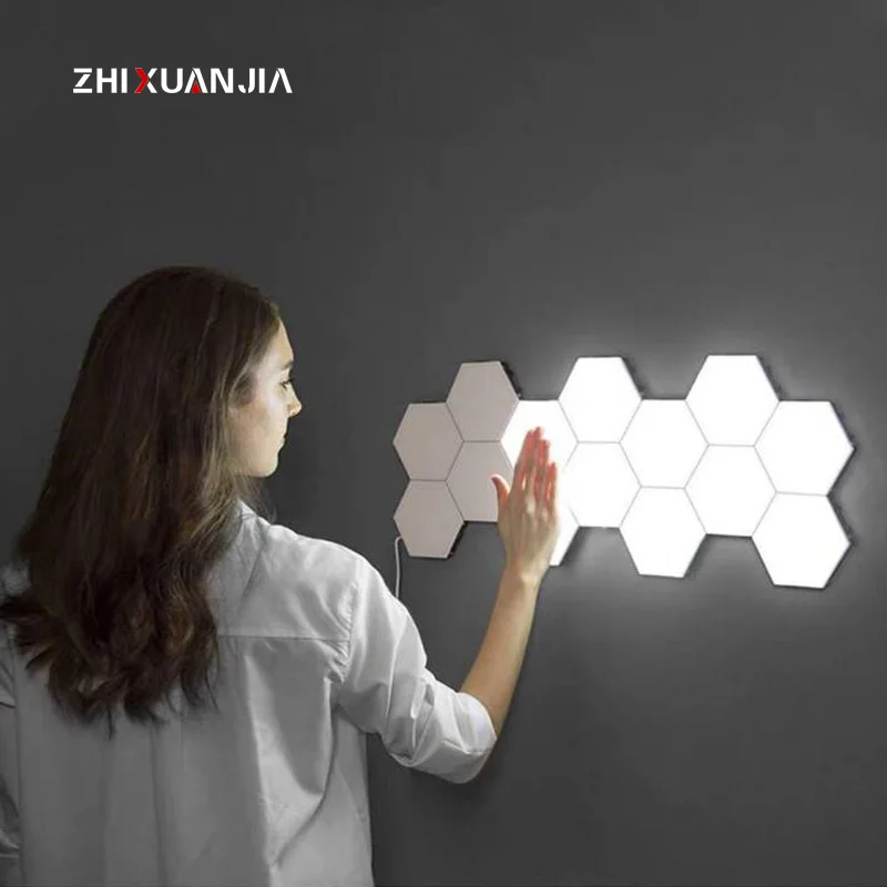 Квантовый светильник сделай сам с европейской вилкой 110 В 220 сенсорный датчик