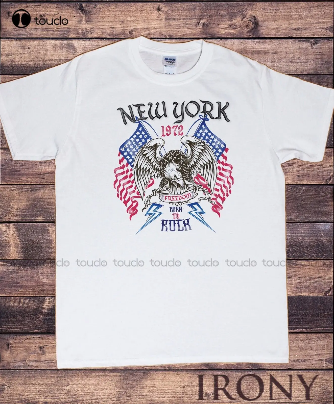 

New Trendy Hot Sale Men High Quality Rock Usa Flag Tribute- Born To Rock Casual Fitness Clothing Tops Tees fashion funny new