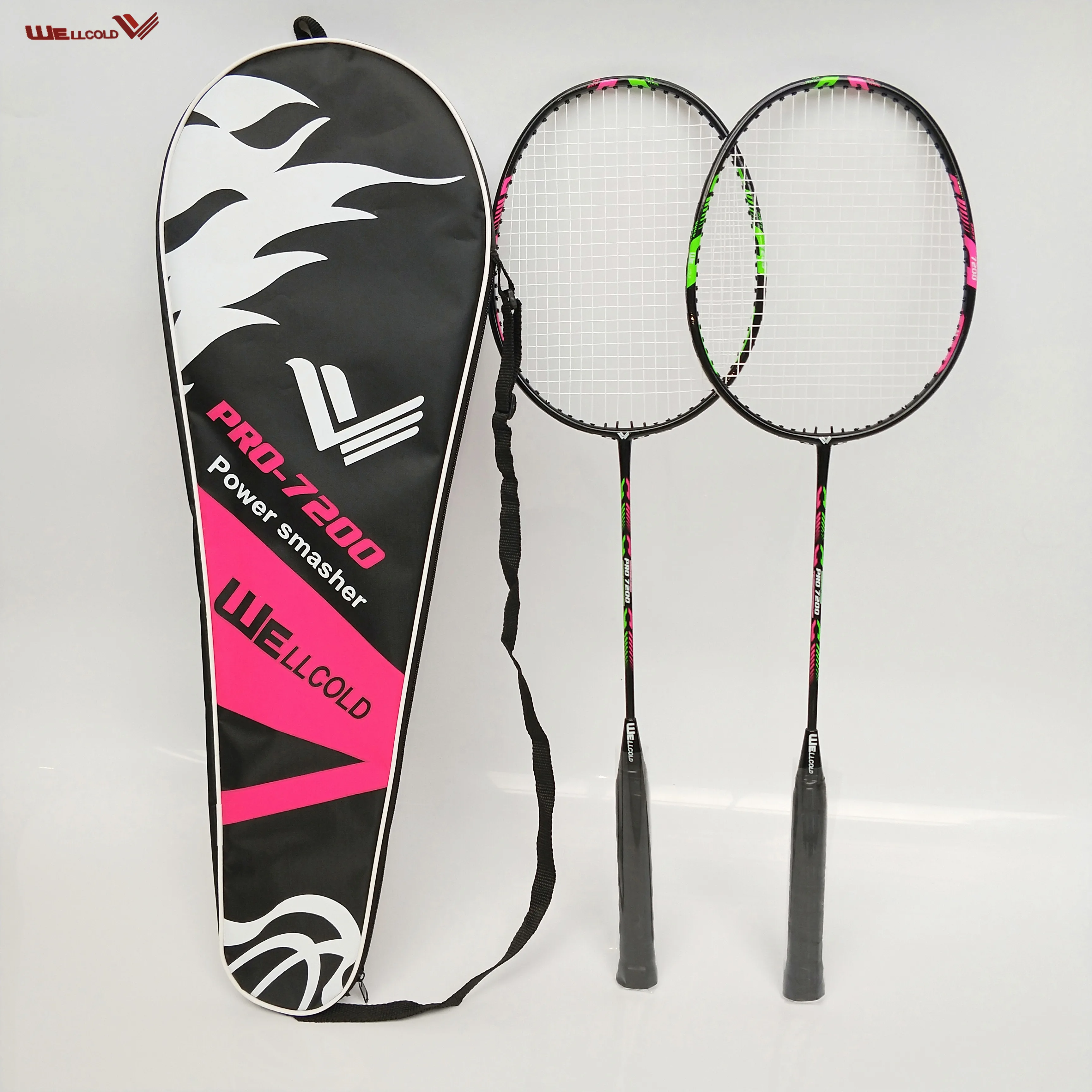 Китайский поставщик ракетка для бадминтона из углеродного волокна лучший набор