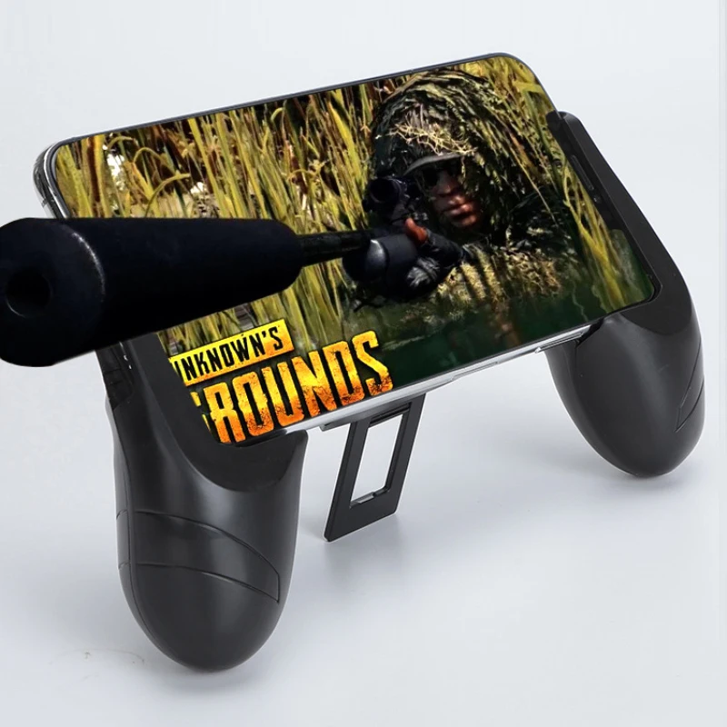 

Portable Gamepad For PUBG Mobile Gaming Controller Extended Handle Holder Game Grip For IPhone Android Smartphones 4.6-7-inch