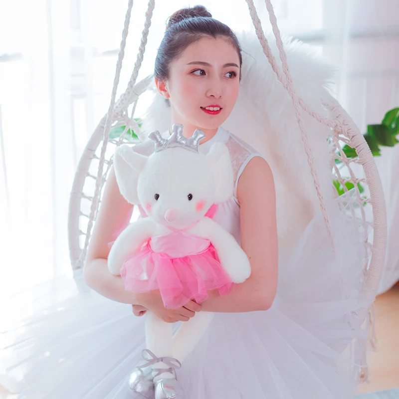 

1pc Cute Ballet Mouse Plush Toys Lovely Dressing Cloth Animal Mouse Dolls Stuffed Soft Kawaii Baby Toys for Girl Birthday Gifts