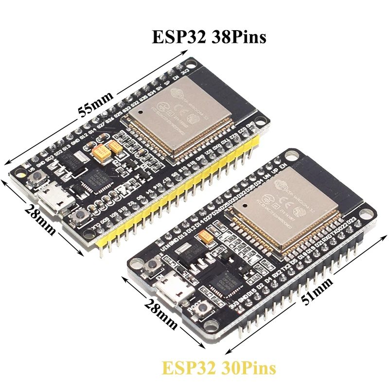 10 шт. ESP32 макетная плата WiFi + Bluetooth сверхнизкой Мощность потребление двухъядерный