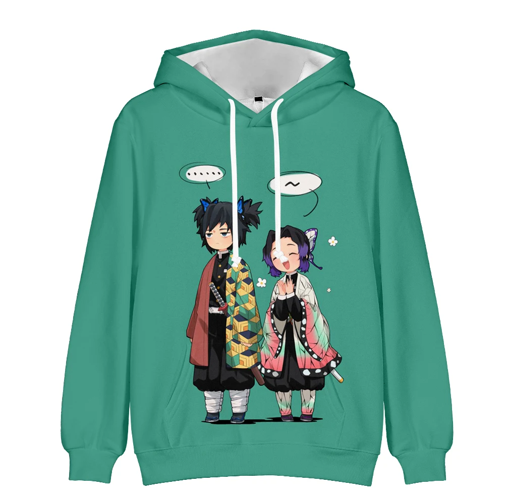 

The Latest 3D Comic Kimetsu no Yaiba Hoodies Men Women Sweatshirt Autumn Suitable Demon Slayer boys girls Hoodie pullovers Tops