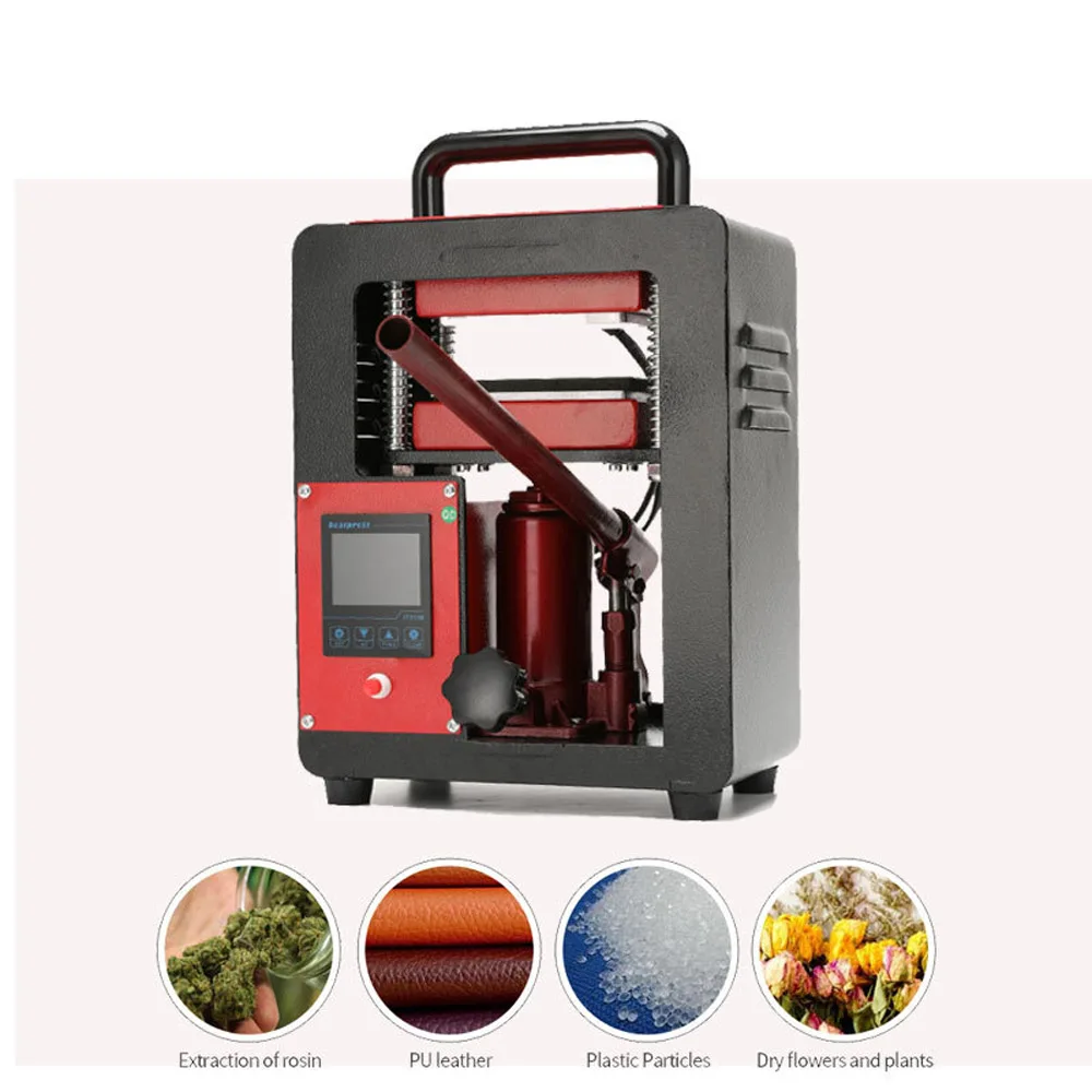 Бесплатная доставка 5T гидравлический пресс для канифоли с двойной