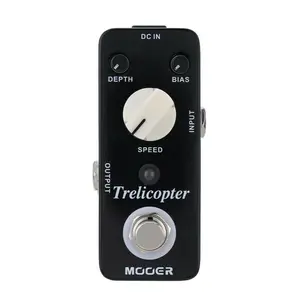 MOOER MTR1 Trelicopter Effects Pedals Electric Guitar Accessories Tremolo Pedal Pedaleira Guitarra Synthesizer Classic Optical