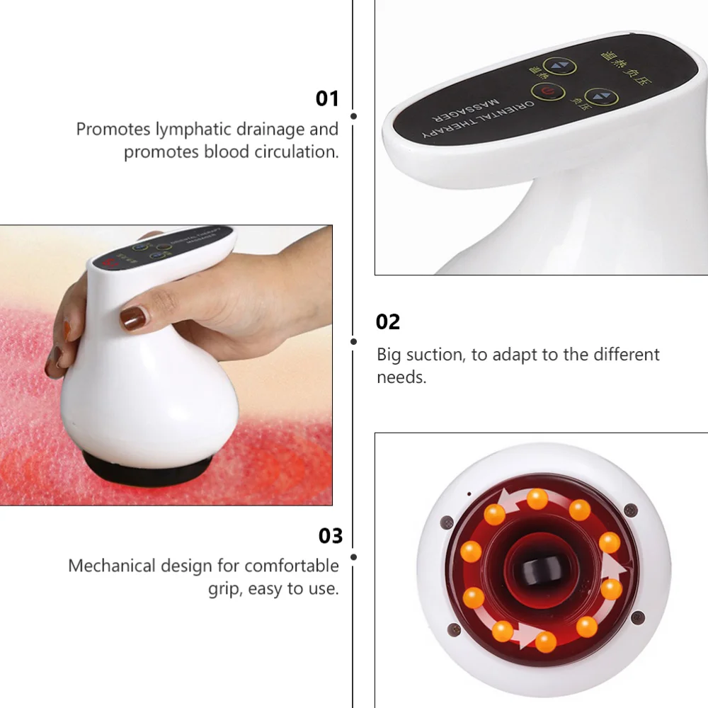 

1 set of Electric Scraping Therapy Device Household Body Cupping Instrument