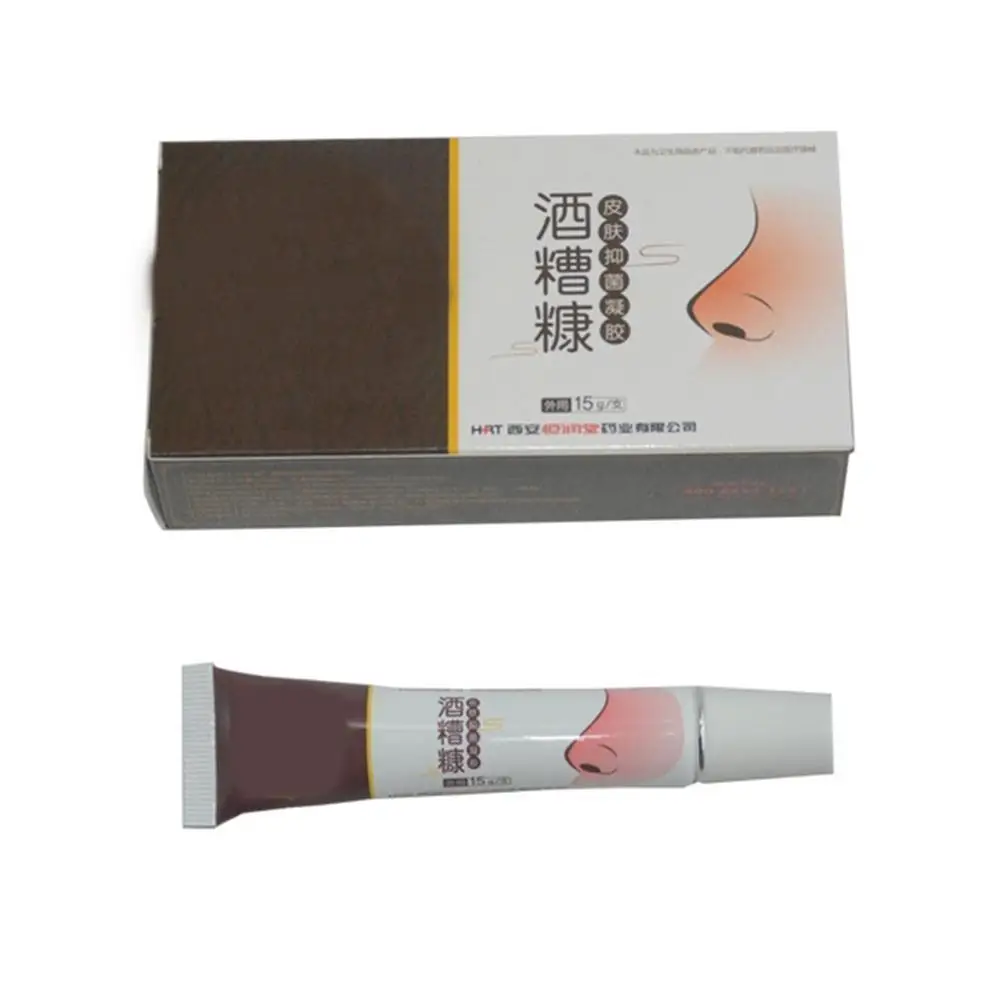 

Herbal Anti Nose Mites Remove Acne Rosacea Cream Red Pores Remover Nose Blackhead Bleaching Face Ointment Acne Treatment O8T1