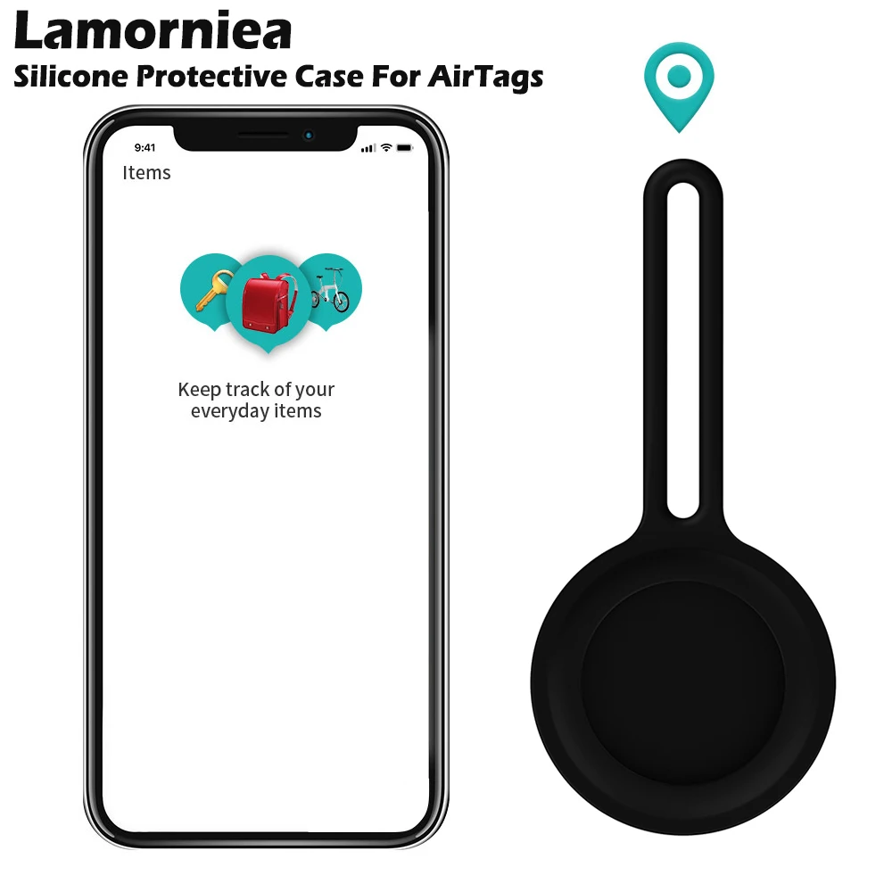 

Силиконовый чехол, защитный чехол для airтеги, противоударный, с защитой от падения, с защитой от царапин, защитный чехол, оболочка для бирок, ...