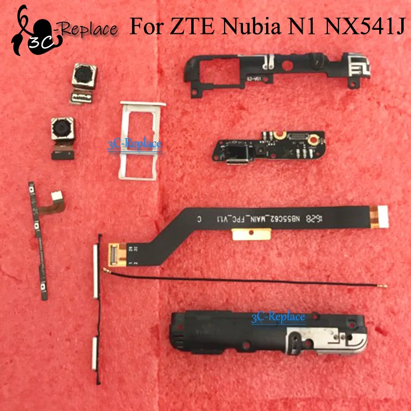 Гибкий кабель для материнской платы ZTE Nubia N1Prague S NX541J Global Usb громкий динамик вкл.