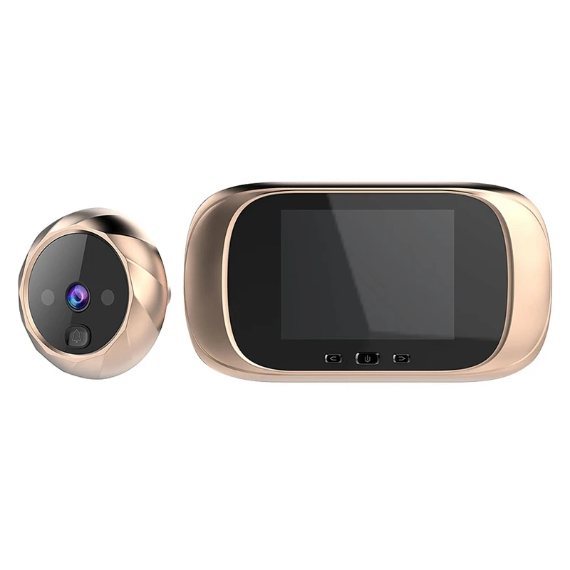 

C03 Doorbell Camera, Home Security Multi-Function LCD Display Peephole Door Surveillance Camera