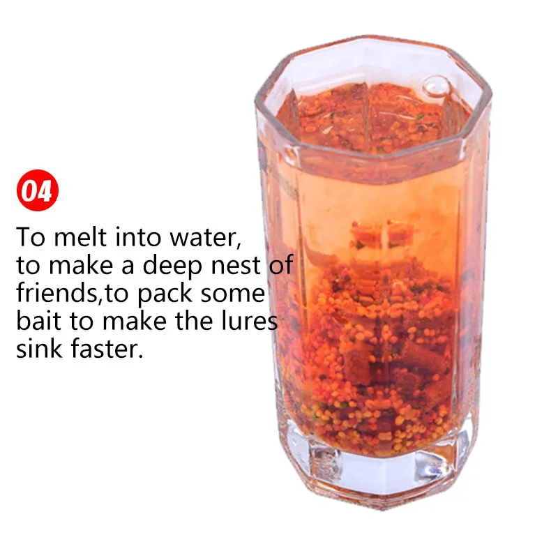 50 шт. растворимые ПВА пакеты для рыбы|Наживки рыбной ловли| |