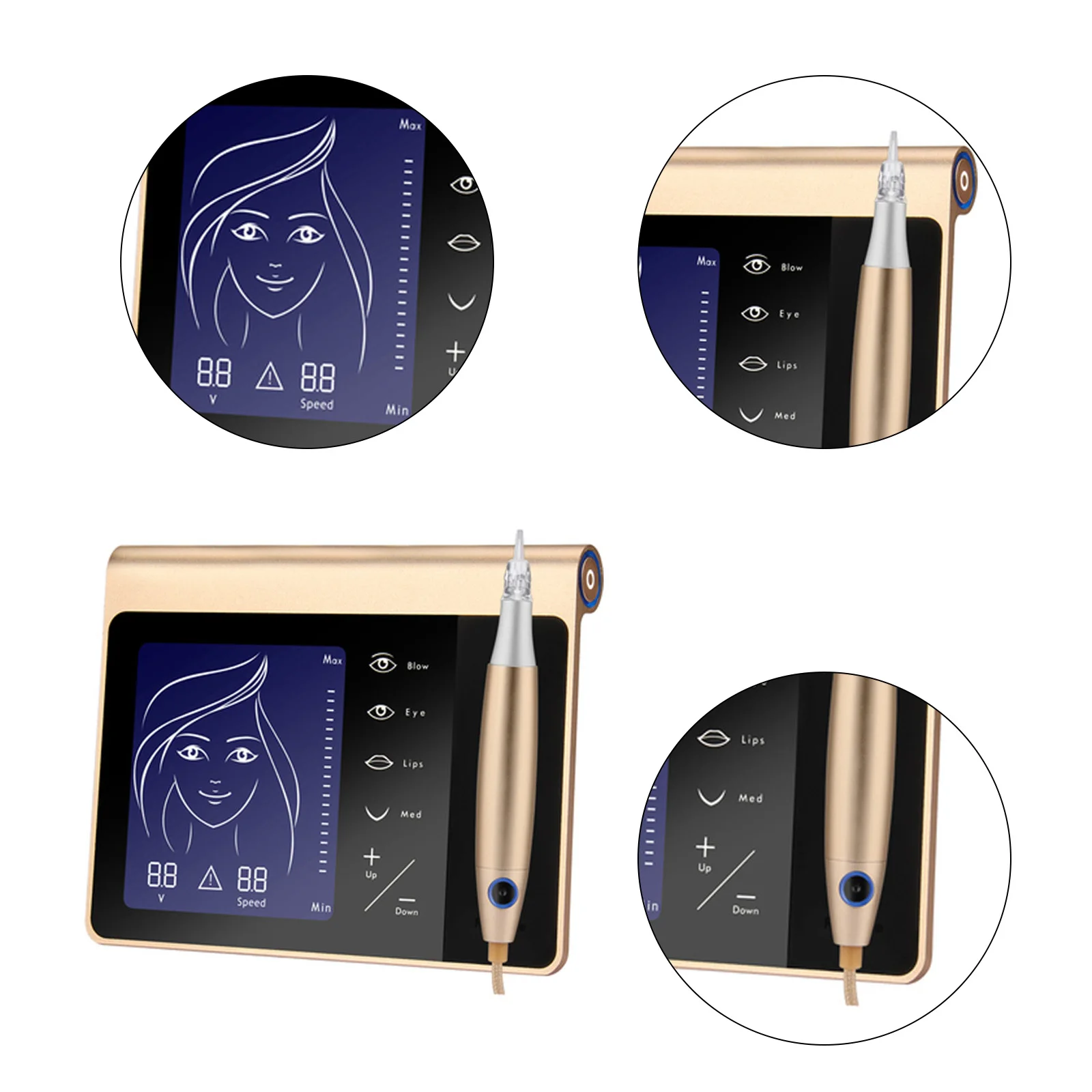 

Touch Screen Permanent Makeup Digital Pen Advanced Machine Micro-pigmentation Tattoo Machine Eyebrow Eyeliner Lip