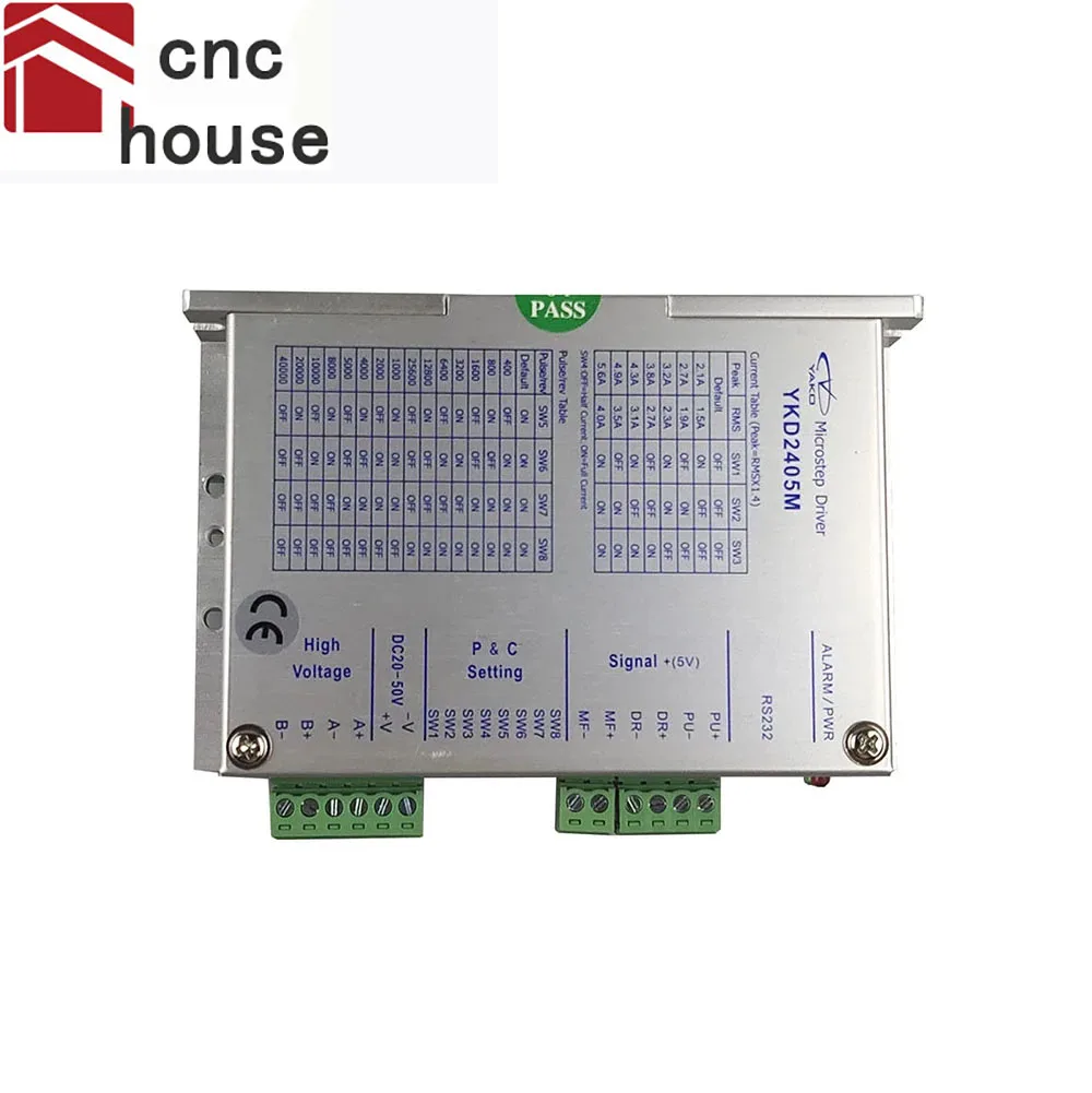 Происхождение YAKO 32 бит DSP цифровой Драйвер шагового двигателя YKD2405M 2-фазный