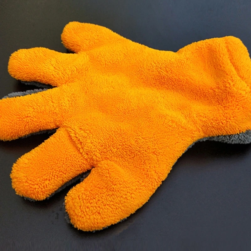 

High-quality Microfiber Car Washing Machine Cleaning Car Care Gloves Soft Microfiber Soft Cleaning Tool Car Window
