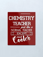 cool chemistry teacher gifts metal print tin sign vintage metal wall sign plaque retro garage shed car