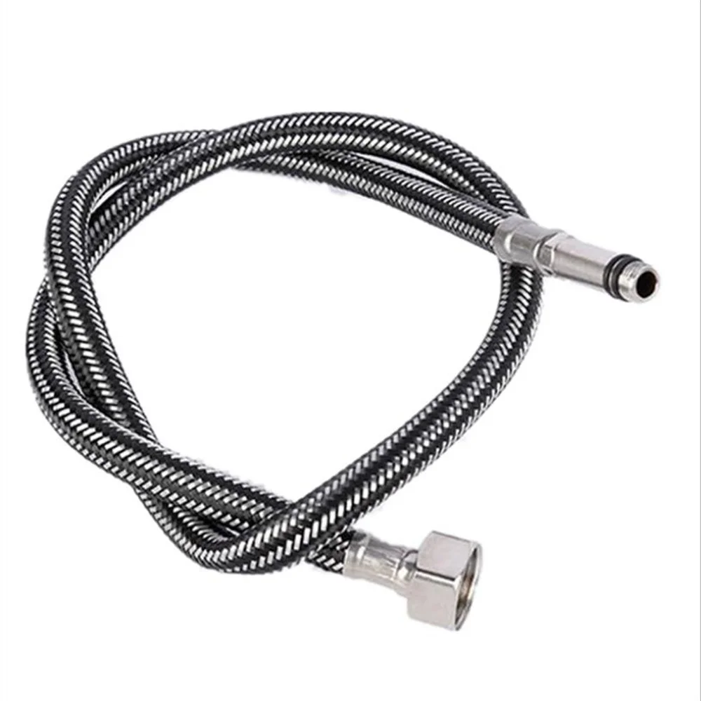 

1/2 Bathroom kitchen Basin Dish Hot And Cold Water Inlet Pipe Pointed Hose Stainless steel braid Explosion-Proof Plumbing Hoses