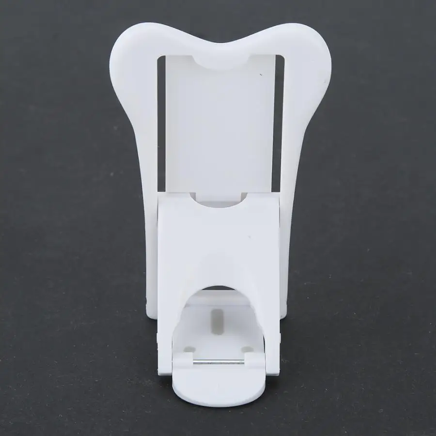 2шт Белый ABS безопасный раздвижной замок на окно дверь ребенка анти ручной зажим