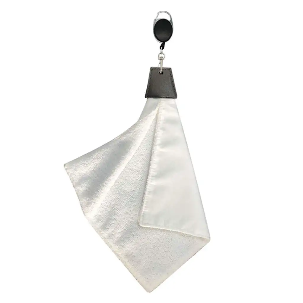 

Polyester Golf Towel Golf Cleaning Kit Hand Towel for Sport Gym Fitness Yoga Hiking