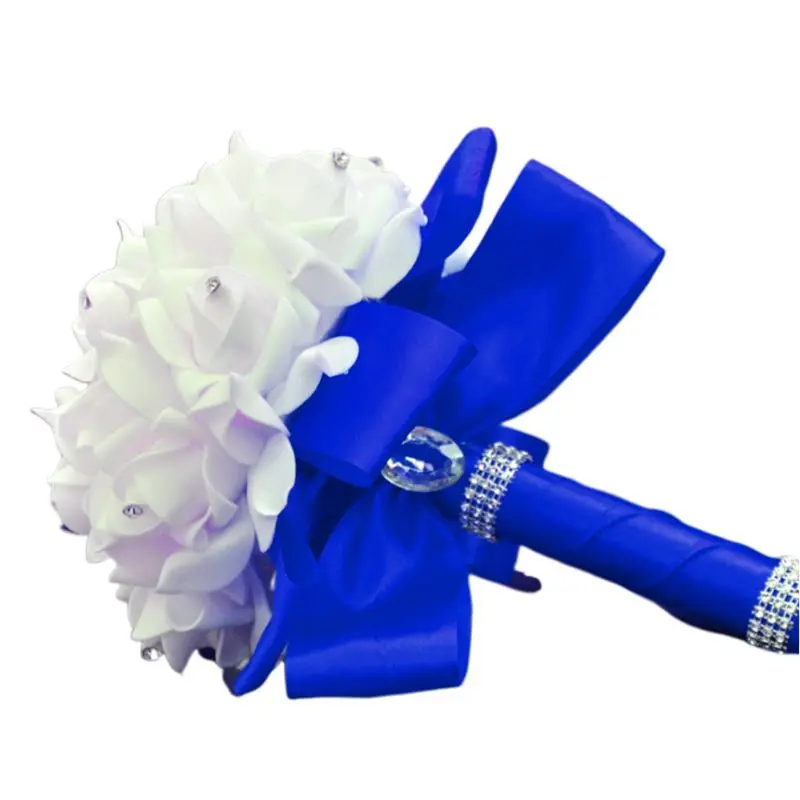 Свадебные розы в Корейском стиле искусственный букет невесты из пенополиэтилена