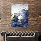 Модульные картины, милая девушка Touhou, холст, настенные художественные плакаты, аниме, японский принт, Современная гостиная, домашний декор, без рамки