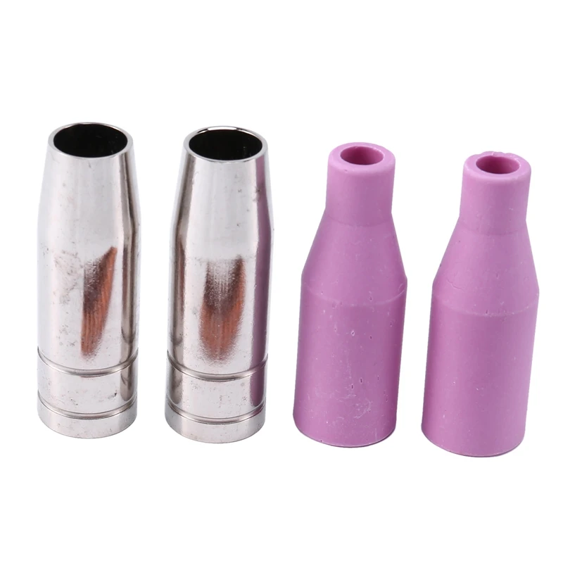 

Mig Set of Nozzles 16Pcs AK15 for Welding Torch Cap Tip Contact 0.8mm MB15 Ceramic Accessories