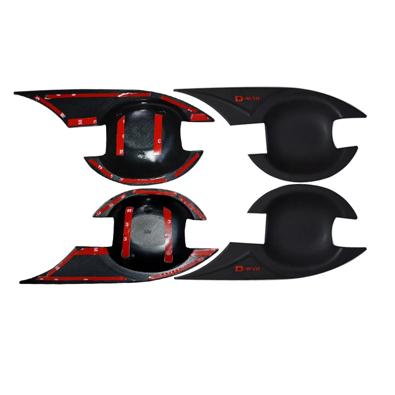 Декоративные детали дверные ручки Крышка чаши обшивка крышки подходит для ISUZU D MAX