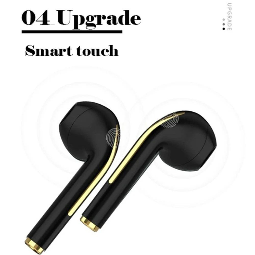 Беспроводные наушники J18 TWS Bluetooth 5 2 для Iphone спортивные с сенсорной кнопкой