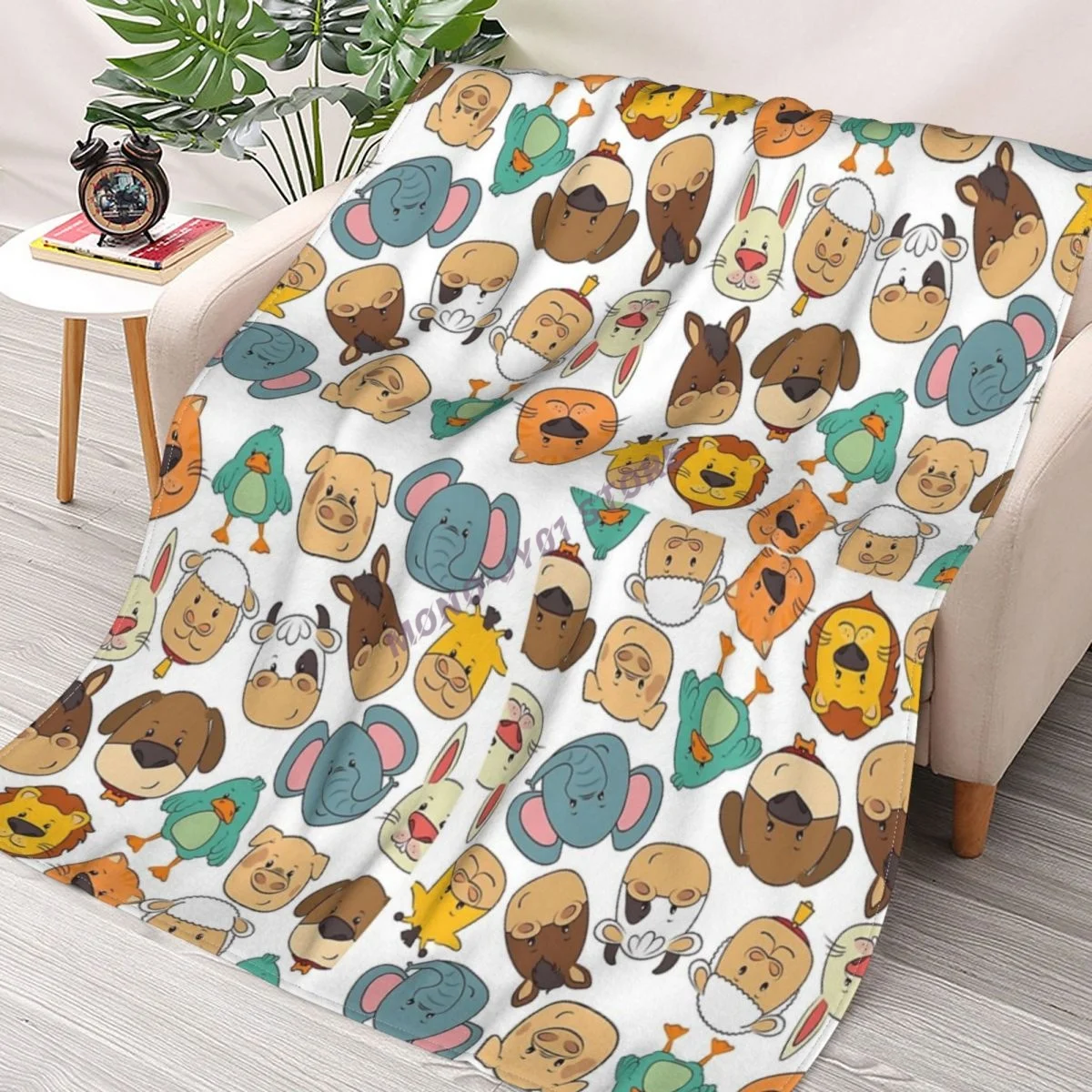 

ꧻaniamls Tigr Throw Blanket Sherpa Blanket cover Bedding soft Blankets