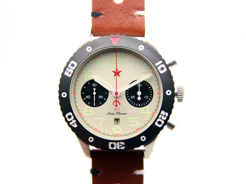 

Air Force Automatic Mechanical Men's Watch Waterproof Chronograph Luminous Needle Retro Military Watch Business Male Watch 1963