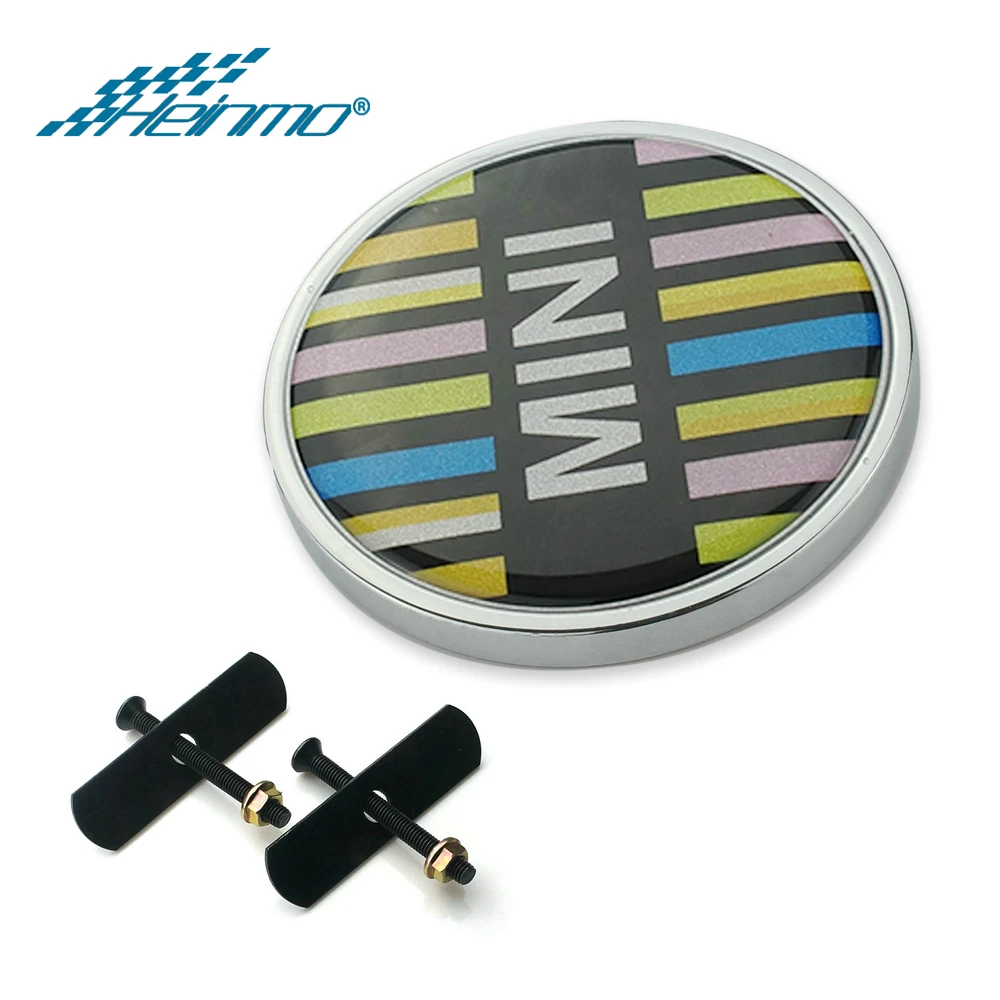 Для MINI Cooper S One R55 R56 R60 R61 F54 F55 F56 F60 наклейка для передней решетки радиатора пластина