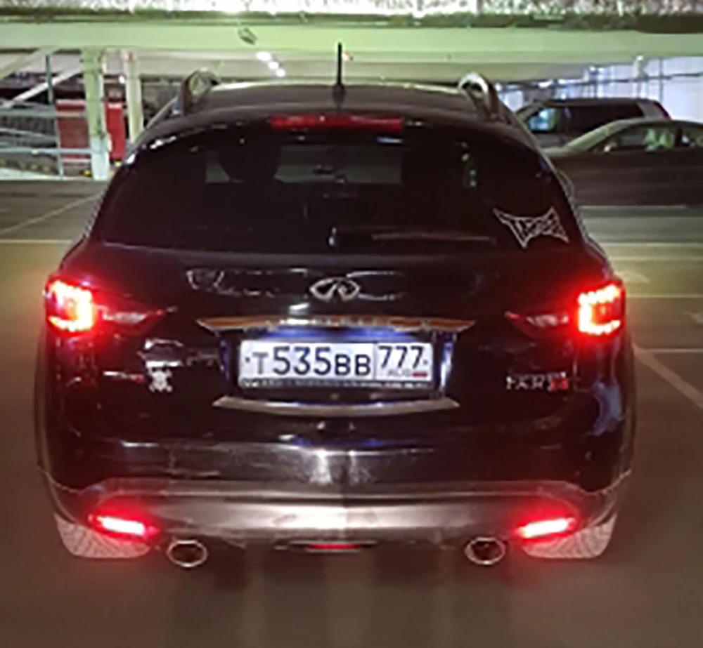 2 шт. светодиодные лампы для отражателя бампера Infiniti FX35 FX37 FX50 Nissan Juke Murano Sentra Quest |