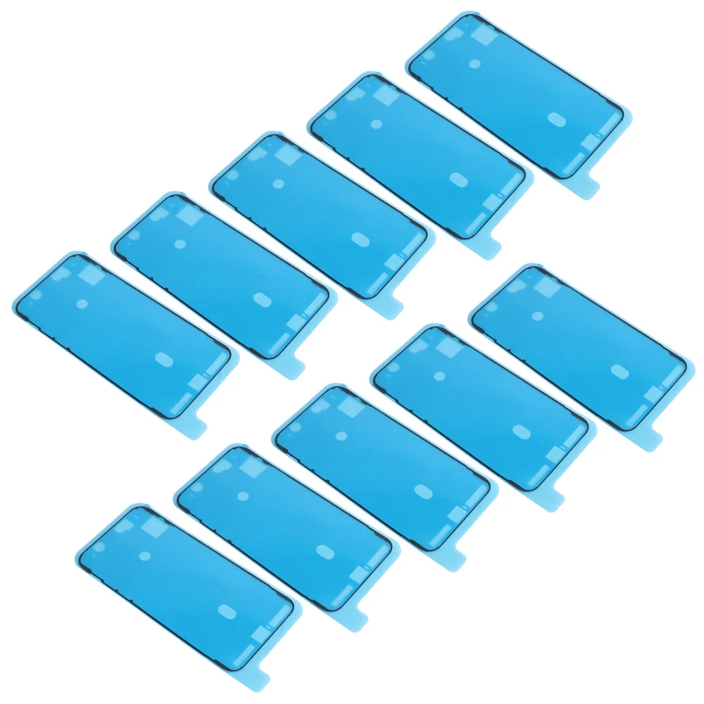 

10 Pcs Screen Adhesive Strips LCD Display Sealing Adhesive Replacement Pre-Cut Waterproof Seals Stickers for iPhone X