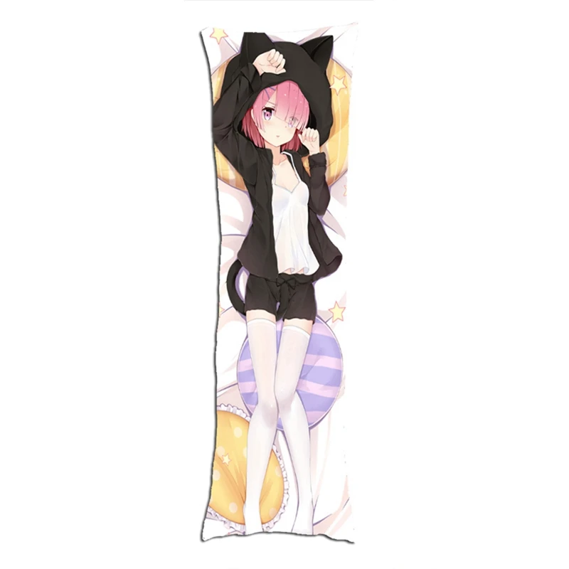 Наволочка с аниме жизнь в другом мире от Zero Rem Ram Dakimakura милые наволочки для подушек мультфильм обнимает чехол для подушки
