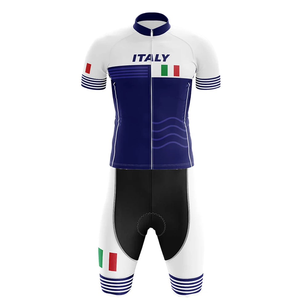 Итальянская велосипедная майка костюм для велоспорта Быстросохнущий мужской