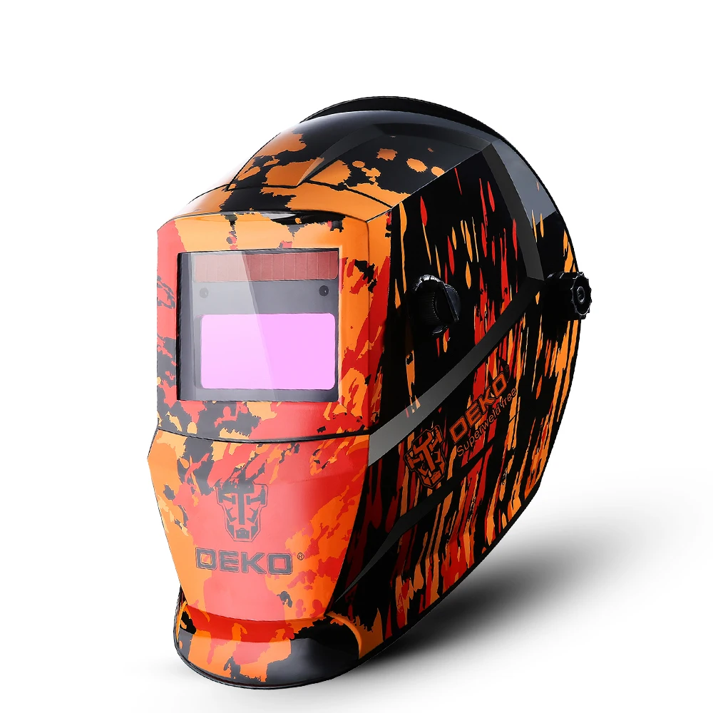 DEKO Black Fire Solar Автоматическое затемнение MIG MMA маска для