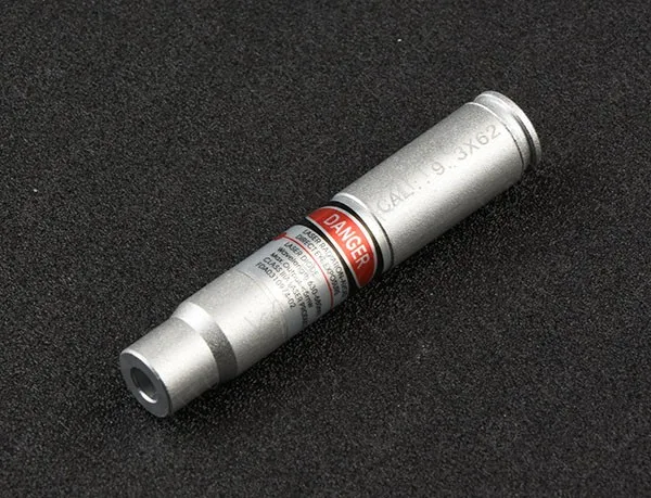 Алюминиевый картридж с отверстием Sighter Red Dot Laser Cal 9,3x62 M7247