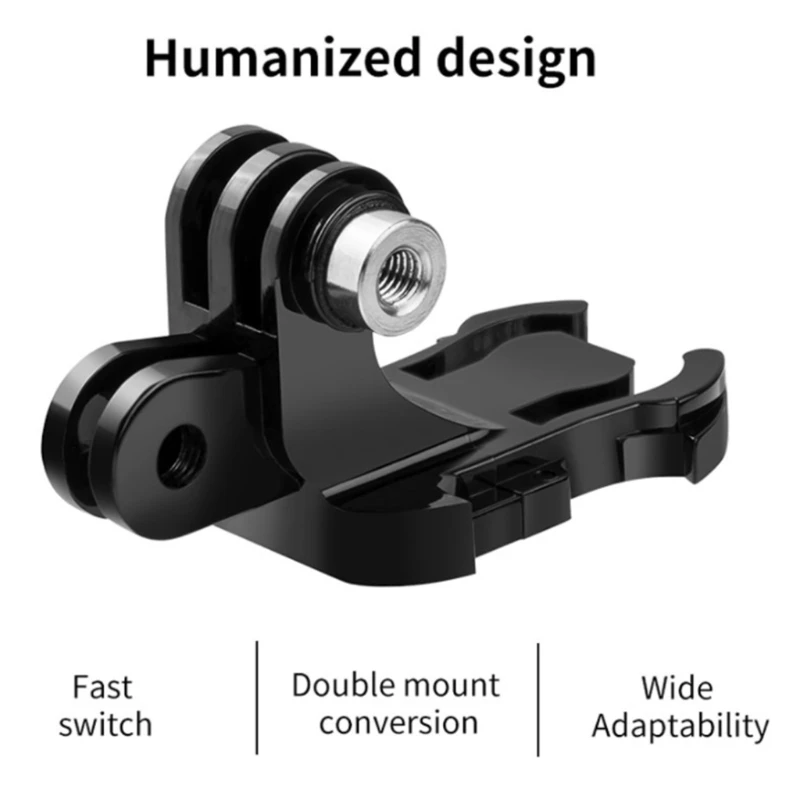 Двойной быстросъемный Базовый адаптер J Mount подходит для экшн камеры 8