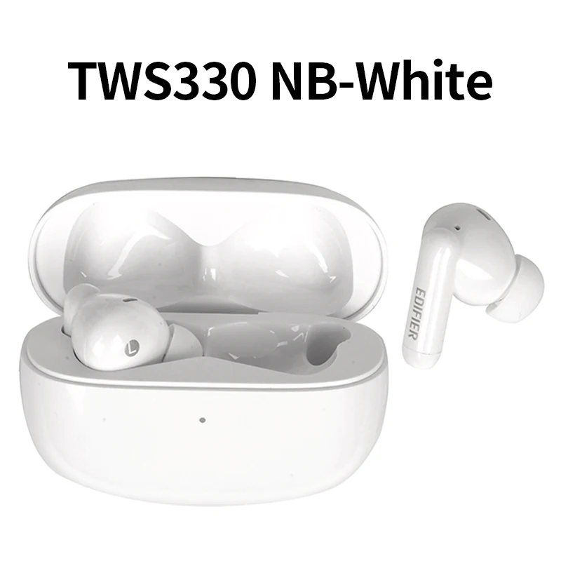 

Беспроводные наушники EDIFIER TWS330NB, Bluetooth-наушники, гибридные наушники ANC Bluetooth 5,0 AI, телефонные звонки, шумоподавление, быстрая зарядка