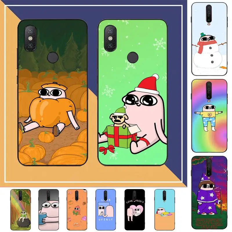 

Yinuoda Cartoon Funny big eyes ketnipz Phone Case for Redmi Note 8 7 9 4 6 pro max T X 5A 3 10 lite pro