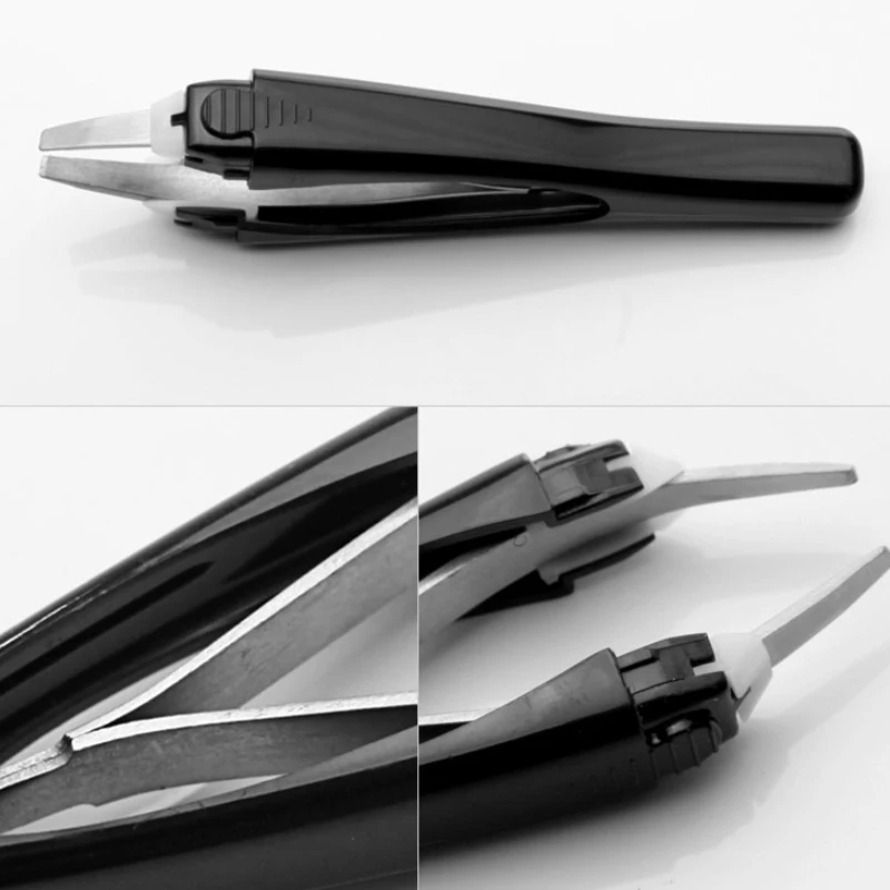 

3 Pcs Eyelash Eyebrow Tool Cosmetic Removal Hair Makeup Clip Retractable Eyebrow Automatic Eyebrow Removal Trimmer