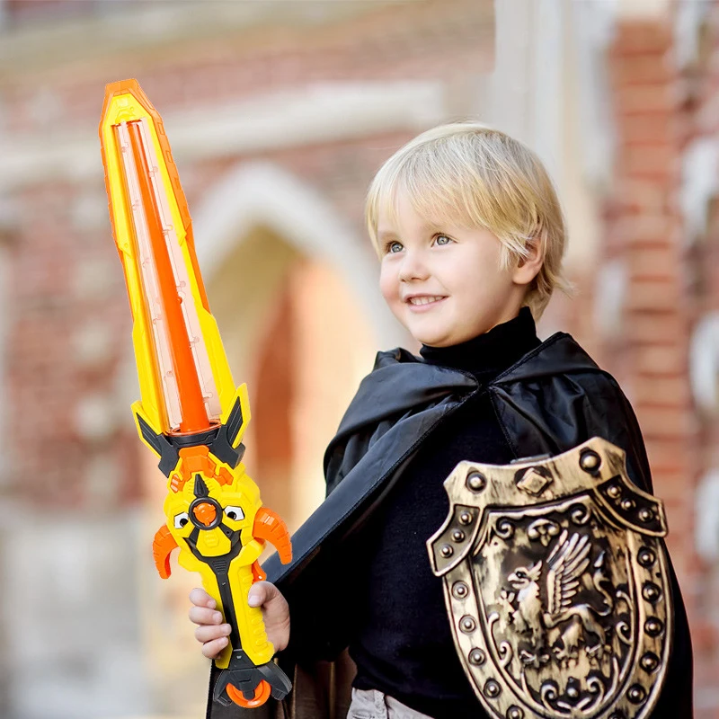

Funny Flashing Lightsaber Laser Sword Toys Light Electric Music Toy for Children Boy Flash Sword Glow In The Dark Dropshiping