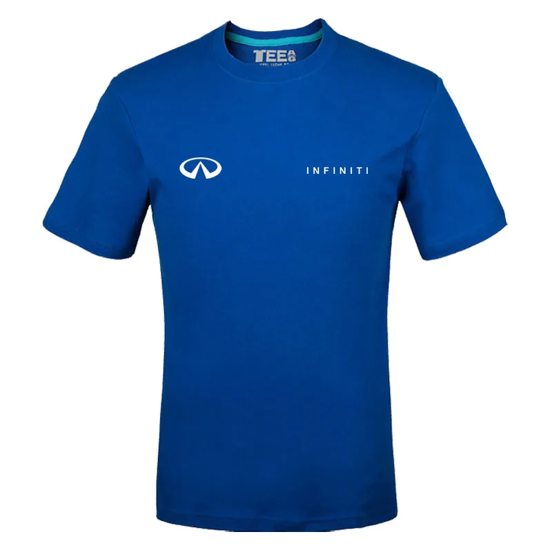 

2021 Brand Tshirts Summer Cotton T-Shirts Infiniti logo T Shirts Short Sleeve Slim Fit Fashion Tops & Tees Male Clothing E